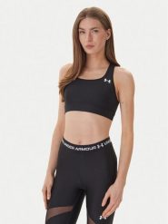 Under Armour Biustonosz sportowy HeatGear® 6011151 Czarny. Czarne biustonosze sportowe Under Armour, bez wzorów, z syntetyku. Za 129.99 zł.