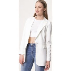 Biała Marynarka Beautifulness. Marynarki i żakiety marki Born2be. Za 119.99 zł.