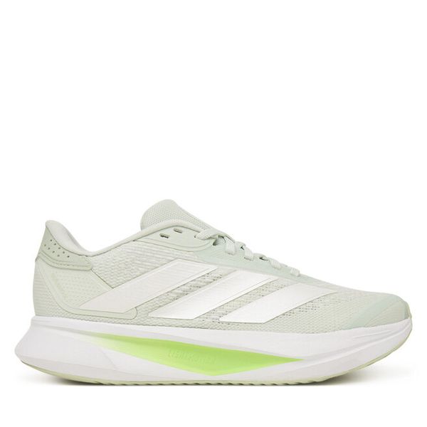 Buty do biegania adidas. Zielone buty do biegania adidas, bez wzorów, bez zapięcia, do biegania. Za 219.99 zł.