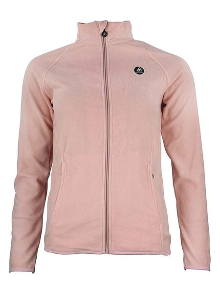 Peak Mountain Kurtka polarowa "Afonor" w kolorze jasnoróżowym rozmiar: L. Różowe kurtki Peak Mountain, l, z aplikacjami, z materiału, bez kaptura. Za 122.09 zł.