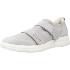 Buty GEOX D NOOVAE B Szary. Szare buty trekkingowe Geox, z tkaniny, bez zapięcia. Za 351.99 zł.