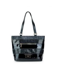 Monnari Torebka TORIMP0-24J-BAG4800-KM20D000-R00 Czarny. Czarne shopper bag Monnari, bez wzorów, ze skóry, bez dodatków. Za 79.99 zł.