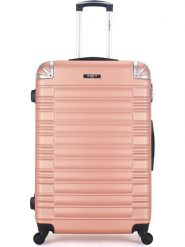 BlueStar Walizka "Lima" w kolorze różowozłotym - 41 x 65 x 26 cm rozmiar: onesize. Różowe walizki BlueStar. Za 173.99 zł.