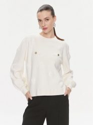 TWINSET Sweter 241TP3090 Écru Loose Fit. Swetry Twinset, m, bez wzorów, z wiskozy, bez ramiączek. Za 1,459.00 zł.