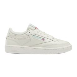 Buty Reebok Club C 85 Vintage 100025378 białe. Białe buty treningowe bez wzorów, z gumy, bez zapięcia, Reebok Club. Za 493.72 zł.