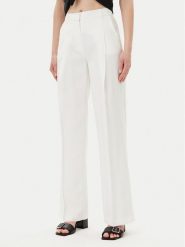 Silvian Heach Spodnie materiałowe Nieva GPP25374PA Biały Wide Leg. Białe spodnie materiałowe Silvian Heach, bez wzorów, z materiału. Za 259.99 zł.