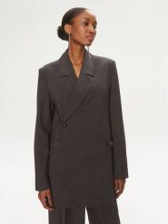 Herskind Marynarka 5101519 Szary Oversize. Szare marynarki i żakiety Herskind, bez wzorów, z syntetyku, bez ramiączek. Za 849.99 zł.