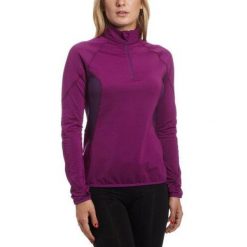 Bluza polarowa damska Trek Stretch Berghaus. Fioletowe bielizna termoaktywna damska Berghaus, bez wzorów, z polaru, bez ramiączek. Za 104.57 zł.