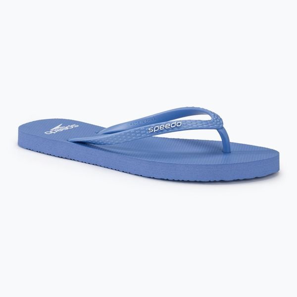 Japonki damskie Speedo Flip Flop. Niebieskie japonki Speedo, bez wzorów, z materiału, sportowe. Za 62.99 zł.