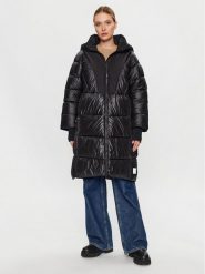 Didriksons Kurtka puchowa Andrea 504308 Czarny Oversize. Czarne kurtki Didriksons, bez wzorów, z puchu, bez kaptura. Za 759.99 zł.