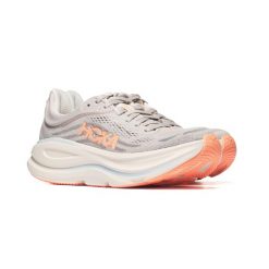 Damskie buty sportowe Hoka W BONDI 9 1162012-RRYM. Szare buty do biegania HOKA, bez wzorów, z gumy, bez zapięcia, do biegania. Za 779.44 zł.