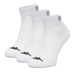 Skarpety długie Kappa. Białe skarpetki Kappa, bez wzorów. Za 34.99 zł.