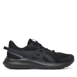 Buty do biegania Asics. Czarne buty do biegania ASICS, bez wzorów, bez zapięcia, do biegania. Za 219.99 zł.