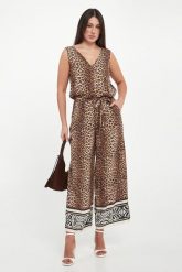 Kombinezon damski z motywem zwierzęcym LIU JO. Kombinezony Liu Jo, xs, bez wzorów, bez kołnierzyka, bez ramiączek. Za 769.00 zł.