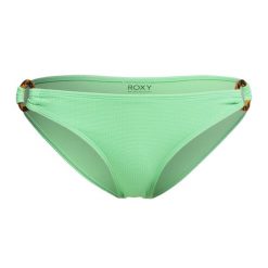 Dół od stroju kąpielowego ROXY Color Jam. Zielone bikini Roxy, bez wzorów, sportowe. Za 94.99 zł.