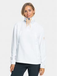 Roxy Polar Chloe Kim Layer Otlr ERJFT04713 Biały Regular Fit. Białe bluzy z polaru Roxy, m, bez wzorów, z polaru. Za 449.99 zł.