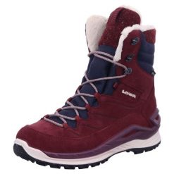 LOWA buty wysokie CALCETA EVO GTX Ws. Niebieskie buty do biegania Lowa, na zimę, bez wzorów, z gore-texu, bez zapięcia, do biegania, gore-tex. Za 880.60 zł.