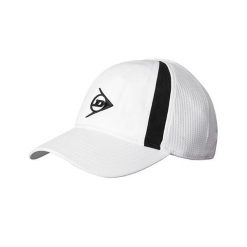 Czapka sportowa z daszkiem Dunlop Performance Cap. Białe czapki z daszkiem Dunlop, na jesień, bez wzorów, sportowe. Za 52.00 zł.