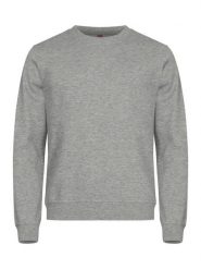 Clique Basic Roundneck bluza unisex szary melanż – grey melange. Szare bluzy CLIQUE, xs, bez wzorów, z bawełny, bez ramiączek, bez kaptura. Za 155.87 zł.