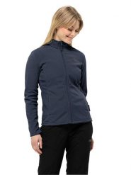 Jack Wolfskin Kurtka polarowa "Taunus" w kolorze granatowym rozmiar: L. Niebieskie kurtki Jack Wolfskin, l, bez wzorów, z materiału, bez kaptura. Za 184.89 zł.