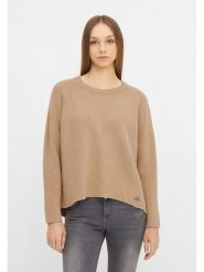 Bench Sweter "Kiruna" w kolorze beżowym rozmiar: 42. Brązowe swetry Bench, bez wzorów, bez ramiączek. Za 136.45 zł.