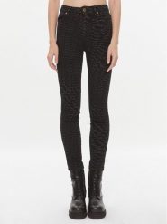 Pinko Jeansy Susan 100163 A14Y Czarny Skinny Fit. Czarne jeansy Pinko, bez wzorów, z bawełny. Za 619.99 zł.