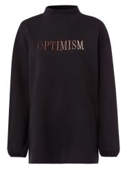 Zero Bluza w kolorze czarnym rozmiar: 36. Czarne bluzy zero, bez wzorów, bez kaptura. Za 78.84 zł.