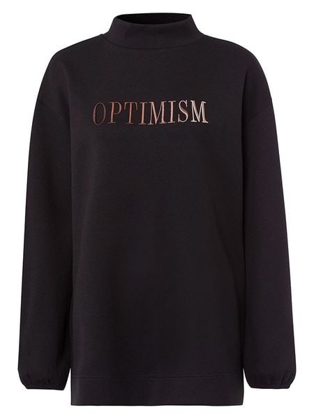 Zero Bluza w kolorze czarnym rozmiar: 36. Czarne bluzy zero, bez wzorów, bez ramiączek, bez kaptura. Za 78.84 zł.