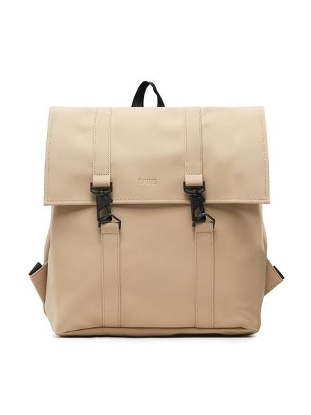 Rains Plecak MSN Bag Mini W3 13310 Beżowy. Brązowe plecaki Rains, bez wzorów, z materiału, bez dodatków. Za 179.99 zł.