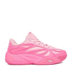 Buty do koszykówki Reebok. Czerwone buty treningowe Reebok, bez wzorów, bez zapięcia, do koszykówki. Za 479.99 zł.