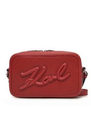 KARL LAGERFELD Torebka A1W30040 Czerwony. Czerwone listonoszki KARL LAGERFELD, bez wzorów, ze skóry, bez dodatków. Za 439.99 zł.
