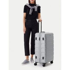Walizka duża GINO ROSSI. Szare walizki Gino Rossi, duże. Za 299.99 zł.