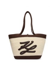 KARL LAGERFELD Torebka B1W46080 Czarny. Czarne torebki klasyczne KARL LAGERFELD, bez wzorów, z materiału, bez dodatków. Za 779.99 zł.