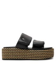 Blauer Espadryle S4OPAL02/RAF Czarny. Czarne espadryle Blauer, bez wzorów, ze skóry, bez obcasa. Za 269.99 zł.
