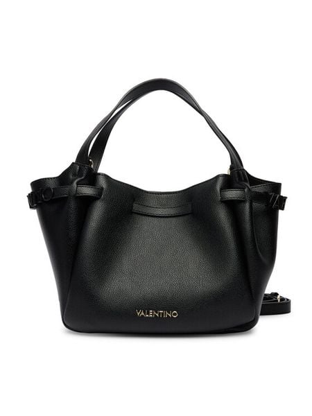 Valentino Torebka Medea VBS9Q804 Czarny. Czarne torebki klasyczne Valentino, bez wzorów, ze skóry, bez dodatków. Za 426.99 zł.
