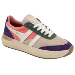 Buty do chodzenia damskie Gola Raven. Brązowe buty treningowe Gola, bez wzorów, z materiału, bez zapięcia, trekkingowe. Za 468.50 zł.