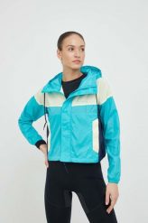 Columbia kurtka outdoorowa Flash Challenger kolor turkusowy. Niebieskie kurtki Columbia, l, bez wzorów, z materiału, bez kaptura. Za 299.99 zł.