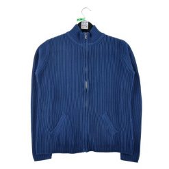 Second life - Lauren Ralph Lauren sweter damski na zamek - Stan bardzo dobry. Niebieskie swetry Ralph Lauren, l, bez wzorów, z materiału, eleganckie, bez ramiączek. Za 106.46 zł.
