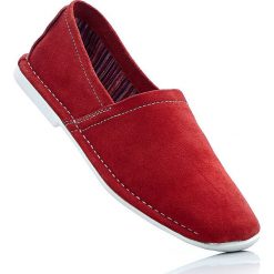Półbuty wsuwane skórzane bonprix czerwony. Buty sportowe lifestyle marki Mohito. Za 109.99 zł.