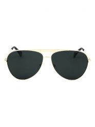 Polaroid Okulary przeciwsłoneczne unisex w kolorze złoto-czarnym rozmiar: 61. Czarne okulary przeciwsłoneczne Polaroid, bez wzorów, z tworzywa sztucznego, metalowe. Za 174.95 zł.