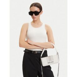 Torebka Just Cavalli. Białe torebki klasyczne Just Cavalli, bez wzorów, klasyczne, bez dodatków. Za 749.99 zł.