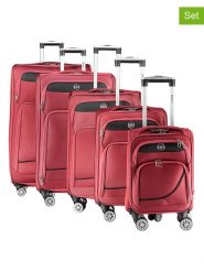 Geographical Norway 5-częściowy zestaw "Show" w kolorze czerwonym rozmiar: onesize. Czerwone walizki Geographical Norway. Za 608.99 zł.