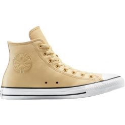 Buty sportowe damskie Converse Chuck Taylor All Star. Brązowe buty treningowe Converse, bez wzorów, ze skóry ekologicznej, bez zapięcia. Za 490.00 zł.