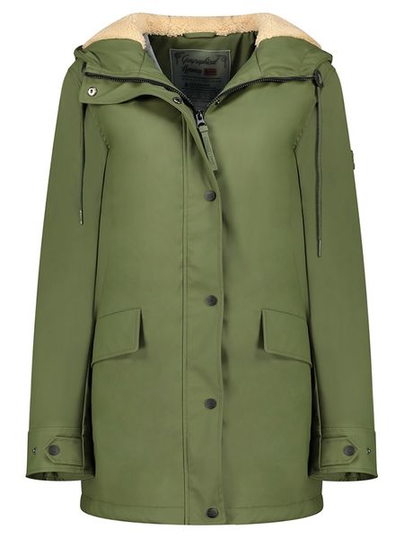 Geographical Norway Parka "Armota" w kolorze khaki rozmiar: L. Brązowe płaszcze Geographical Norway, l, bez wzorów, bez kaptura. Za 266.66 zł.
