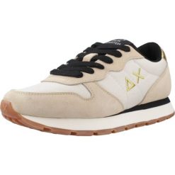 Buty SUN68 ALLY GOLD Beżowy. Brązowe trekkingi SUN68, bez wzorów, z tkaniny, bez zapięcia, na fitness i siłownię. Za 272.99 zł.