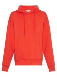 MOSS COPENHAGEN Bluza w kolorze czerwonym rozmiar: L/XL. Czerwone bluzy Moss Copenhagen, l, bez wzorów, z wiskozy, z kapturem. Za 166.10 zł.