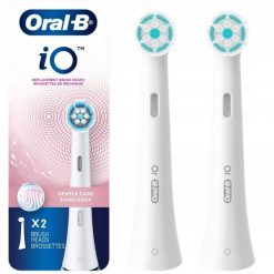 2x Końcówka Oral-B iO GENTLE CARE/SANFTE WHITE. Szczoteczki elektryczne i soniczne Oral-B. W wyprzedaży za 73.00 zł.