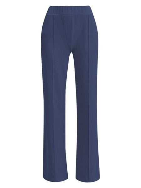 Smith & Soul Spodnie w kolorze granatowym rozmiar: W36/L32. Niebieskie spodnie materiałowe Smith & Soul, bez wzorów, z materiału, z podwyższonym stanem. Za 152.99 zł.