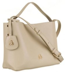 Koszyk ecru LuluCastagnette RACHID CREAME. Brązowe torebki klasyczne LuluCastagnette, bez wzorów, ze skóry ekologicznej, bez dodatków. Za 177.99 zł.