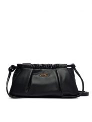 Tommy Hilfiger Torebka AW0AW19221 Czarny. Czarne listonoszki Tommy Hilfiger, bez wzorów, ze skóry, bez dodatków. Za 699.99 zł.